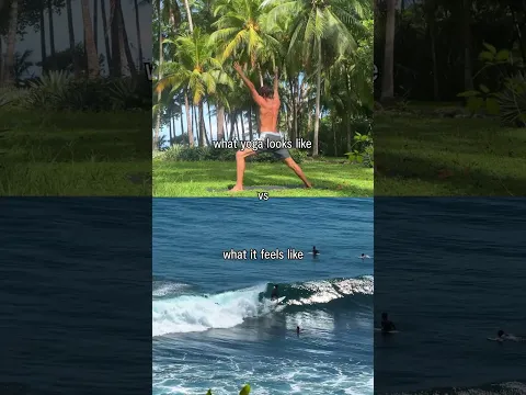 How yoga looks vs. how it feels