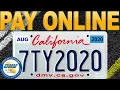How to renew car registration online in California CA DMV