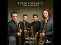 String Quartet No. 12 in F Major, Op. 96, B. 179 "American" (Arr. for Saxophone Quartet) : I....