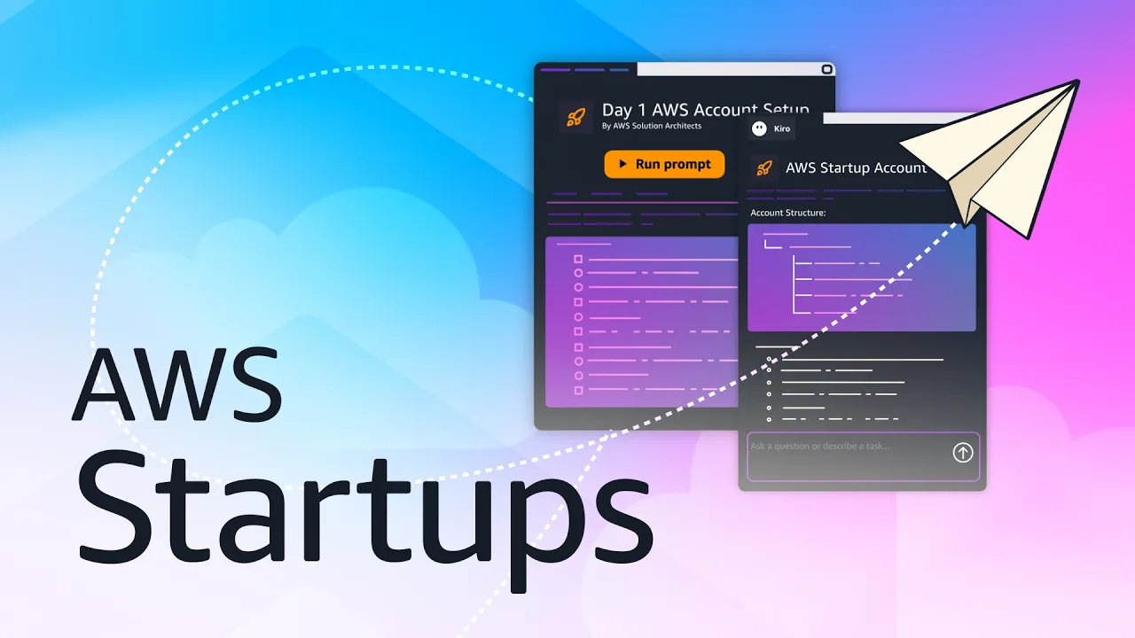 AWS for Startups digital ad