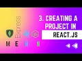 Creating a Project in React js - 03 Blog Application MERN STACK Masterclass Tutorial