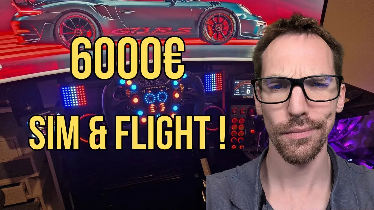 Il mixe SIM RACING & FLIGHT sur un TR160… et c’est trop bien intégré