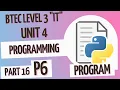 BTEC Level 3 IT - Unit 4