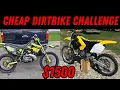 CHEAP DIRTBIKE TRADE UP CHALLENGE 1500