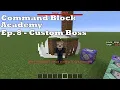 Minecraft Custom Boss Bossbar Title and Ability Timer Java 1 21