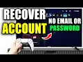 How To Recover PSN Account With No Email Or Password - Easy Guide