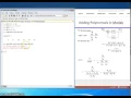 Matlab adding polynomials