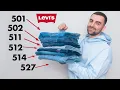 I try out all Levi s jeans models Drama