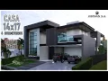 House Design Modern House Design 14x17m 2 Storey 4 Bedrooms