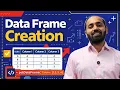 Data Frame Creation in Python Pandas DataFrame Tutorial for Beginners