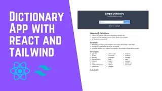 Create a Simple Dictionary App with React Native Tailwind CSS