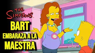 Los Simpson Bart Embaraza a la Maestra por Accidente Resumen | Utacaramba