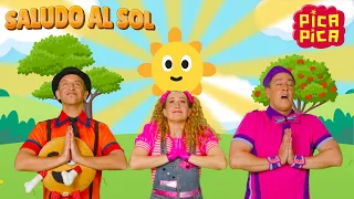 Pica-Pica:  👋 SALUDO AL SOL 🌞 (Videoclip Oficial) Canciones infantiles