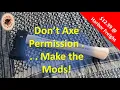 Watch Me Turn Cheap Harbor Freight Metal Into an Epic Camping Axe