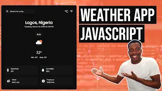 Build A Weather App Using HTML CSS and JavaScript