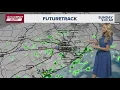 Houston weather update Storms moving over the area