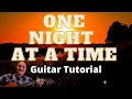 One Night at A Time by George Strait Guitar Tutorial and Guitar Lesson