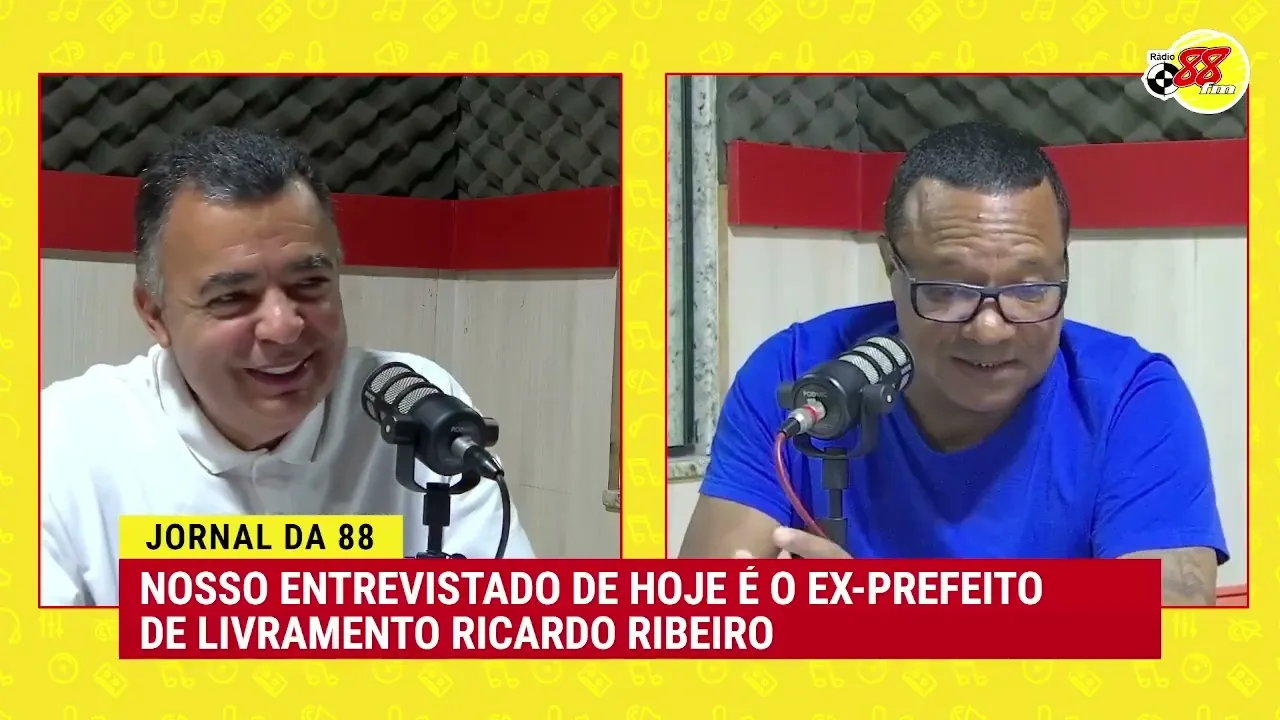 Entrevista com o ex-prefeito de Livramento Ricardo Ribeiro - 24 04 2026
