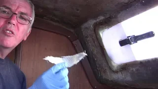 Just About Sailing May 2 2018 – Fitting the Windows, Pt 1 Getting round windows to fit a square hole