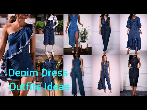 Download MP3 STYLISH DENIM DRESS OUTFIT IDEAS. HOW TO WEAR YOUR DENIM OUTFIT STREET STYLE?