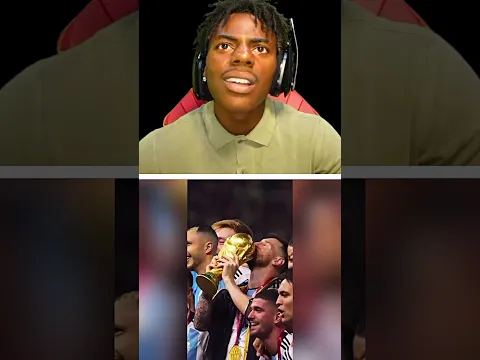 Speed's Shocked Messi Reaction! 🚨🐐 #ishowspeed  #Shorts