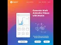 Build a Math Animation Platform with Manim Gemini Next js Compile and Chill Demo