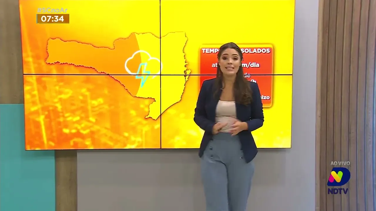 Confira a previsão do tempo para esta sexta-fera e para o final de semana em SC