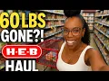 HEB Low Carb Grocery Haul for Weight Loss 60 LBS Gone on Tirzepatide GLP-1