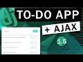Todo App Django REST Framework Ajax