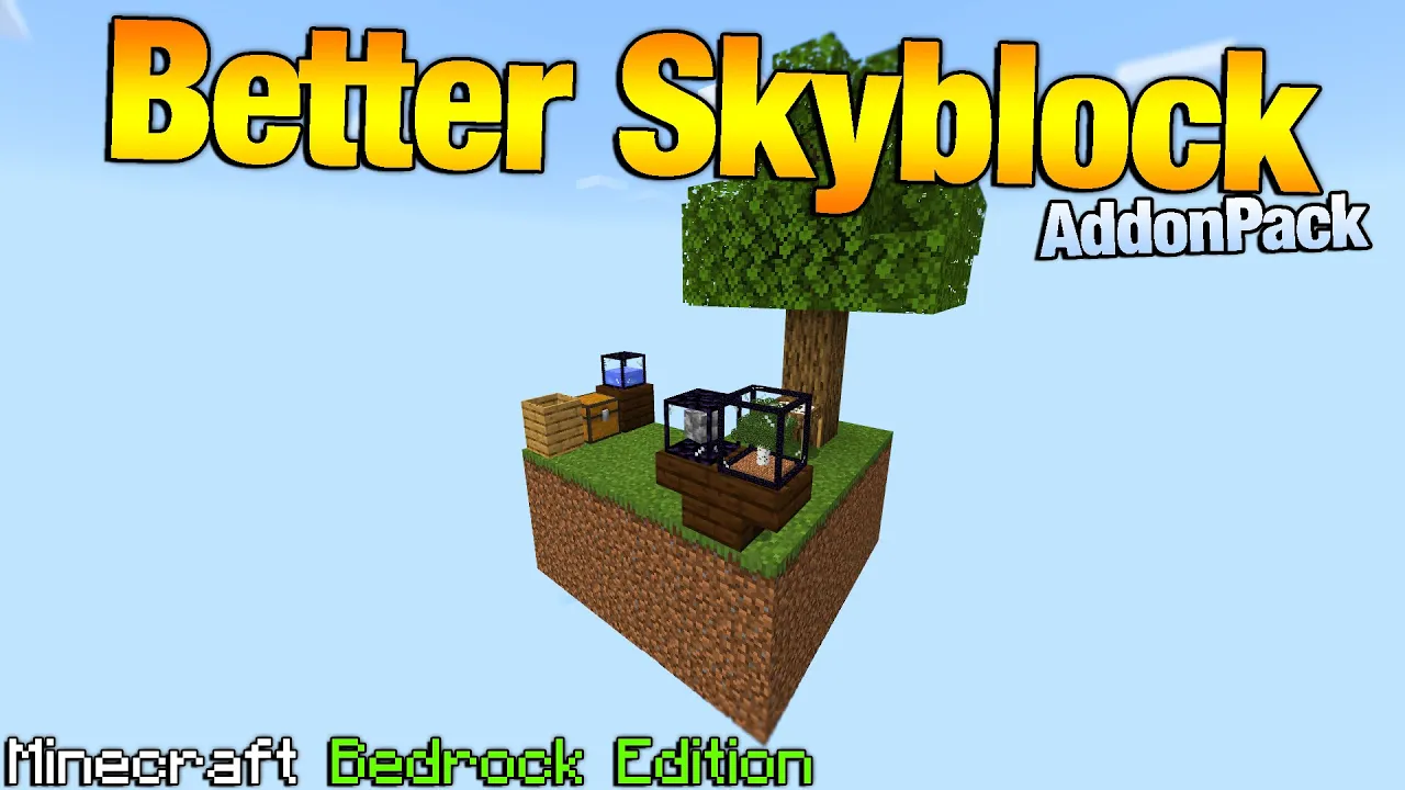 SKY BLOCK MAP FOR MINECRAFT 1.17 UPDATE