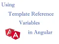 Template reference variables in Angular