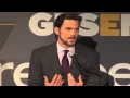 Matt Bomer Simon Halls accept GLSEN s 2012 Inspiration Award