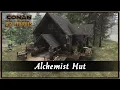 HOW TO BUILD A ALCHEMIST HUT SPEED BUILD - CONAN EXILES