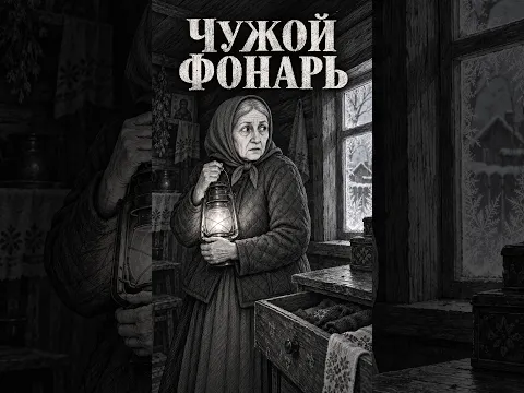 Чужой фонарь у калитки