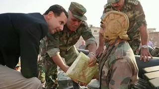 شاهد الأسد يصف أردوغان باللص خلال زيارة مفاجئة لمدينة إدلب 