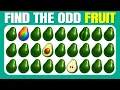 Download Lagu Find the ODD One Out - Fruit Edition 🍐🍌🍇| 40 Levels | Easy, Medium, Hard | Quizzer Odin