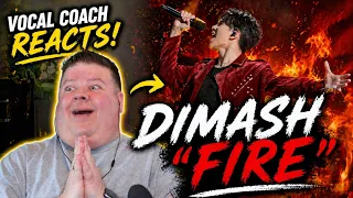 Vocal Coach Reacts to Dimash - Fire