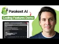 Parakeet AI Coding Features Demo 2026 Step by Step