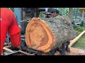 Download Lagu SUPER TUA‼️Kayu Jati Di Dekat Makam-Gergaji Mesin Bandsaw Rakitan