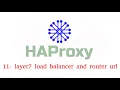 11 layer7 load balancer and router url
