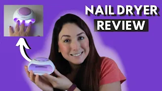 Nail Dryer Review Cheap and Effective