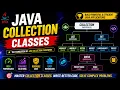 Java Collection Classes ArrayList LinkedList Stack Queue Set HashSet TreeSet Queue Deque Iterator