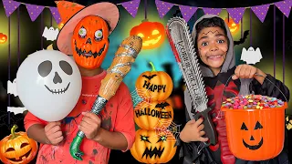 اخيرا فاجاتهم باكبر حفلة رعب في المنزل البيبي يانيس تصدم 