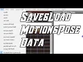 MMD How to Load Save Motion Data Pose Data OLD