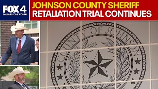 Trial for NTX sheriff over retaliation claims continues