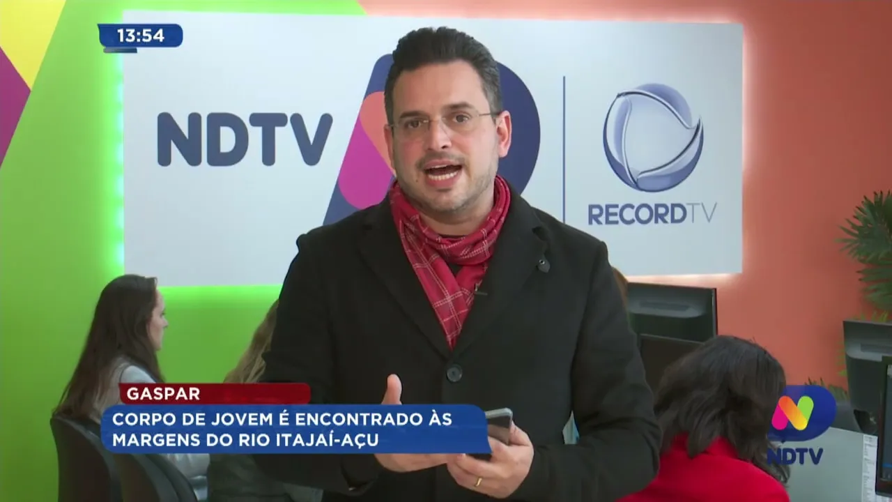 Gaspar: corpo de jovem é encontrado às margens do Rio Itajaí-Açu