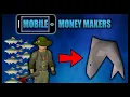 10 hours of minnow fishing - Mobile money makers OSRS 2021