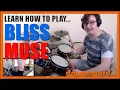 Download Lagu ★ Bliss (Muse) ★ Drum Lesson PREVIEW | How To Play Song (Dominic Howard)