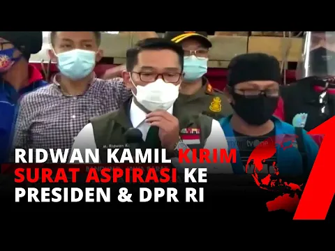 Tampung Aspirasi Rakyat, Ridwan Kamil Kirim Surat Penolakan UU Cipta Kerja ke DPR | tvOne