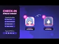 Check-In Widget for Twitch YouTube Reward Viewer Streaks in OBS